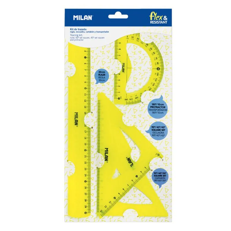 SET REGLAS ACID FLEX AMARILLO — Milan