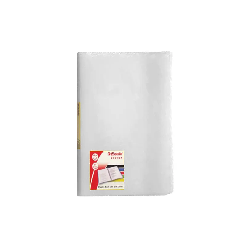 CARPETA PLASTICA 40 FUNDAS A4 ESSELTE BLAN — Esselte