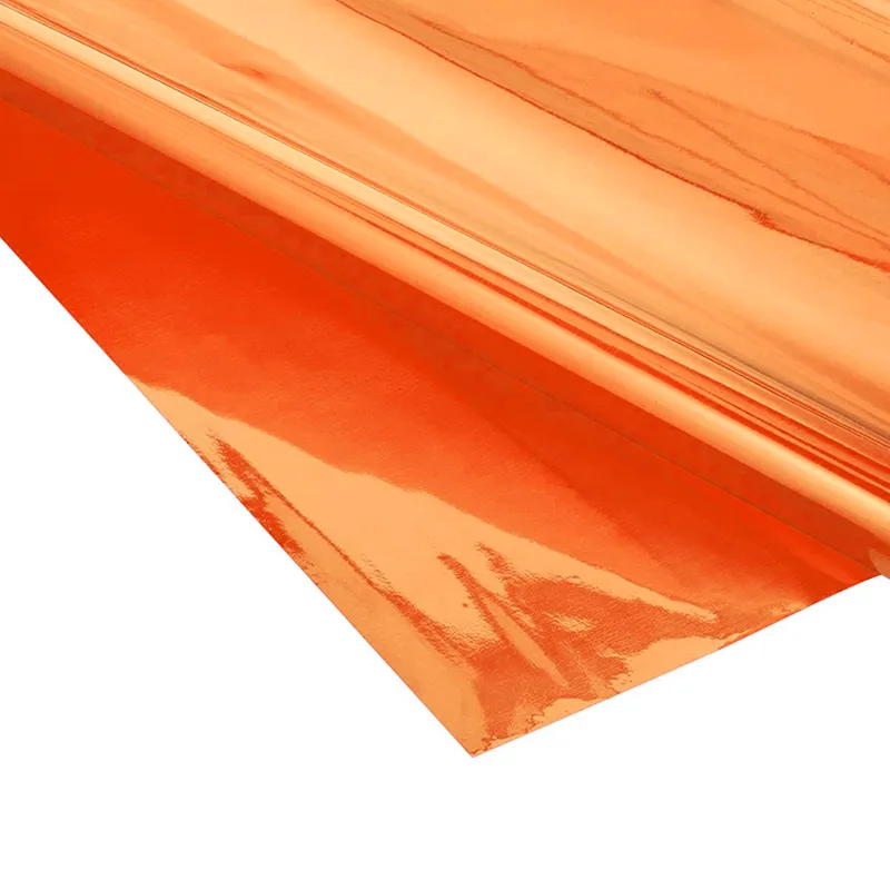 PAPEL CELOFAN 80X100CM 30GM NARANJO — Hand