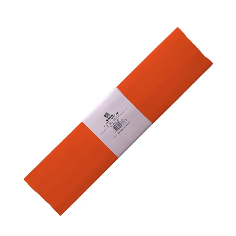 PAPEL CREPE WEROLA 50X250CM NARANJO OSCURO — Werola