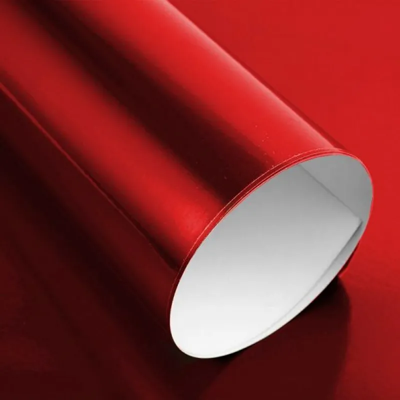 CARTA . METALICA 50X70CM 230GM ROJO — Hand