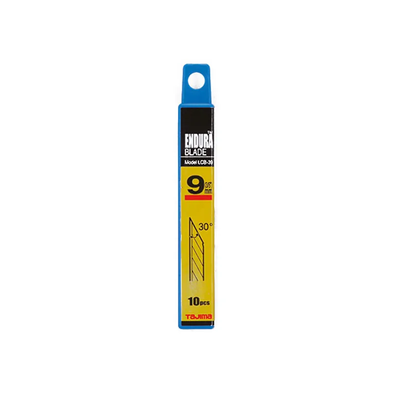 BLADES DE REPUESTO ENDURA 9MM 30° 10UNIS TAJIMA — Tajima