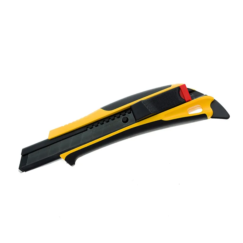 CUTTER AUTO-RETRACTIL SEGURIDAD 1 HOJA 18MM TAJIMA — Tajima