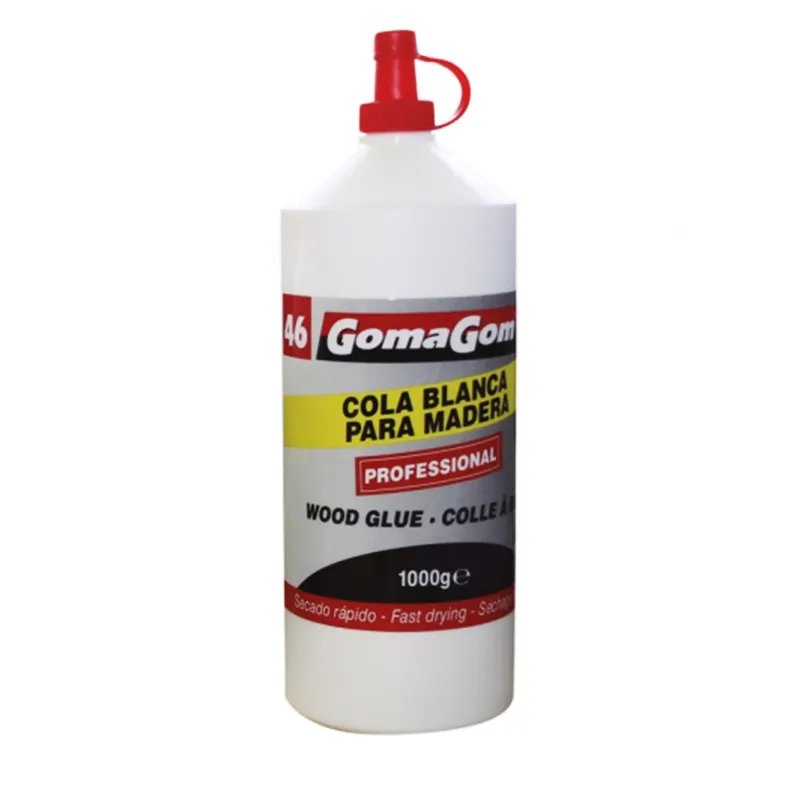 COLA BLANCA MADERA 1000ML GOMAGOM N°46 — GomaGom