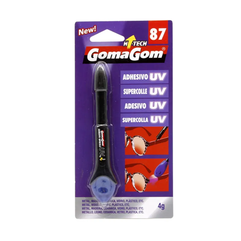 ADHESIVO UV INSTANTANEO 4GM GOMAGOM N°87 — GomaGom