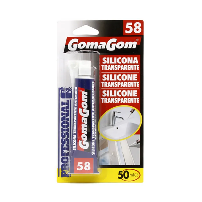 SILICONA TRANSPARENTE 50ML GOMAGOM N°58 — GomaGom