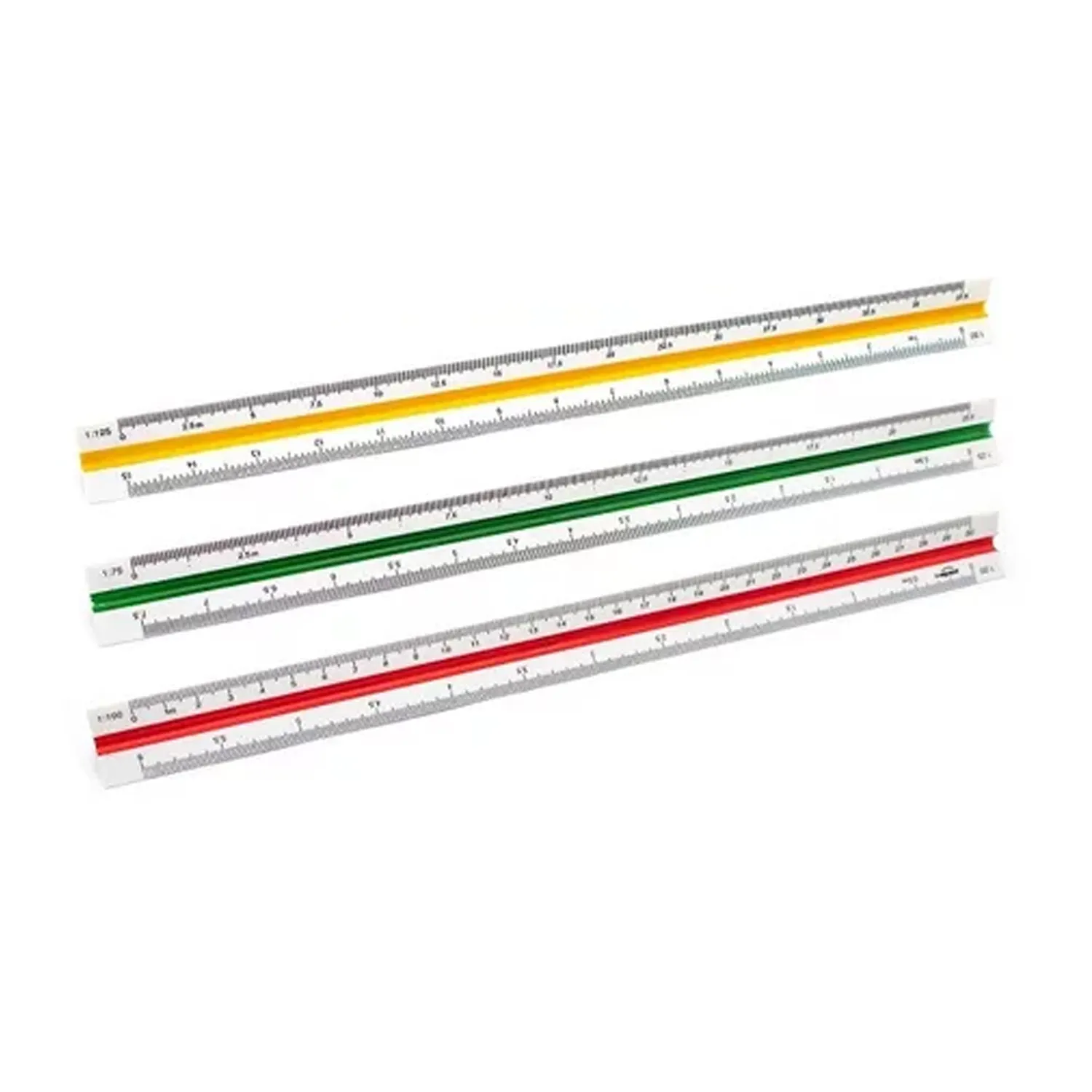 ESCALIMETRO PLASTICO 30CMS 1/100, 1/500 HAND — Hand