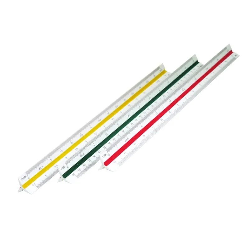 ESCALIMETRO PLASTICO 30CMS 1/20, 1/125 HAND — Hand