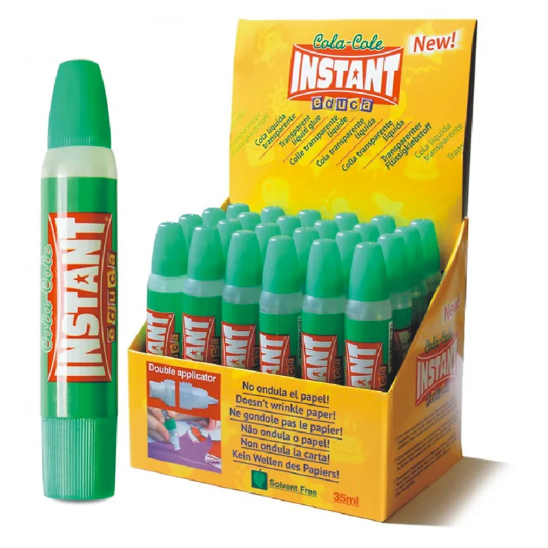 COLA TRANSPARENTE DOB.APLIC INSTANT 35ML — Instant