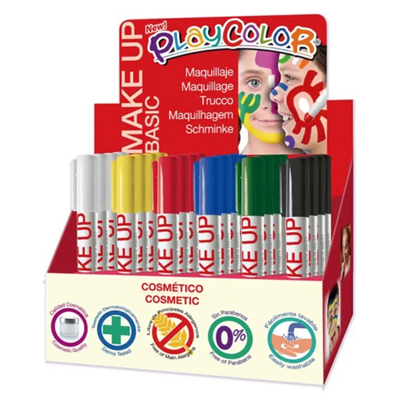 MAQUILLAJE BASICO 24UNIS PLAYCOLOR — Instant