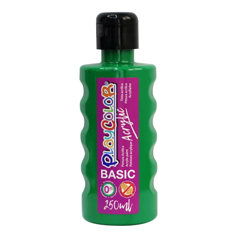 PINTURA ACRILICA 250ML VERDE CLARO PLAYCOLOR — Instant