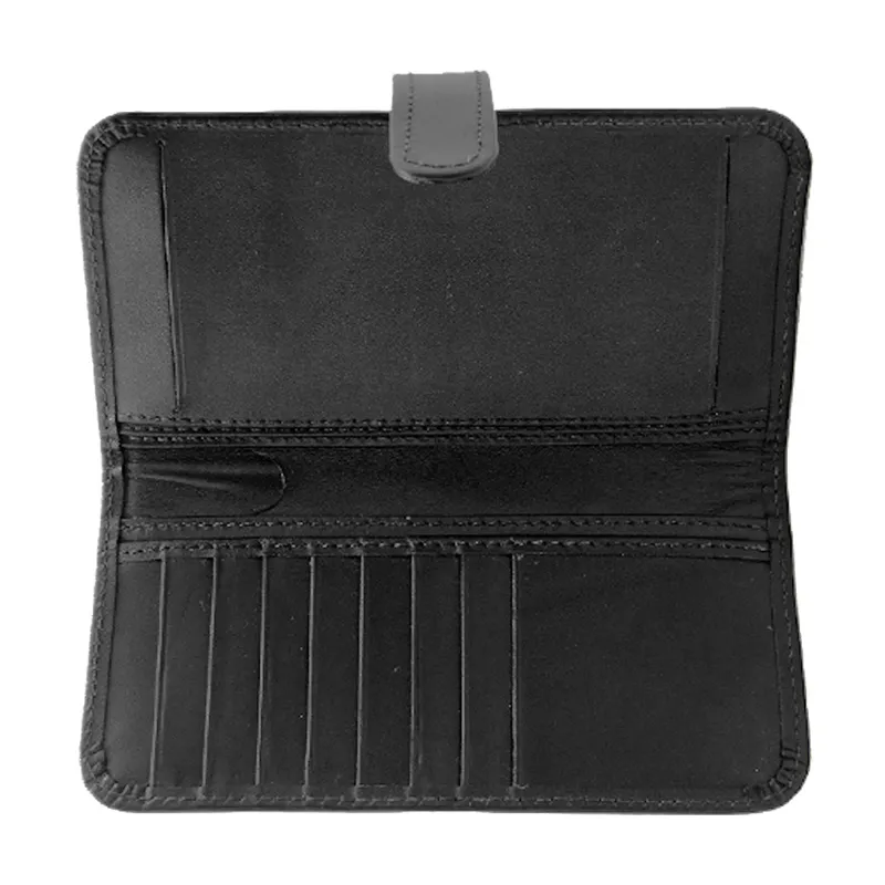 CHEQUERA CON PASADOR AGRESTE DB NEGRO — Dommo Burano