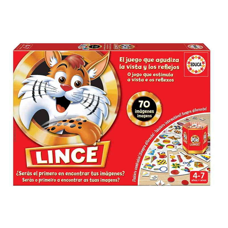 JUEGO LINCE 70 IMÁGENES — Educa Borras