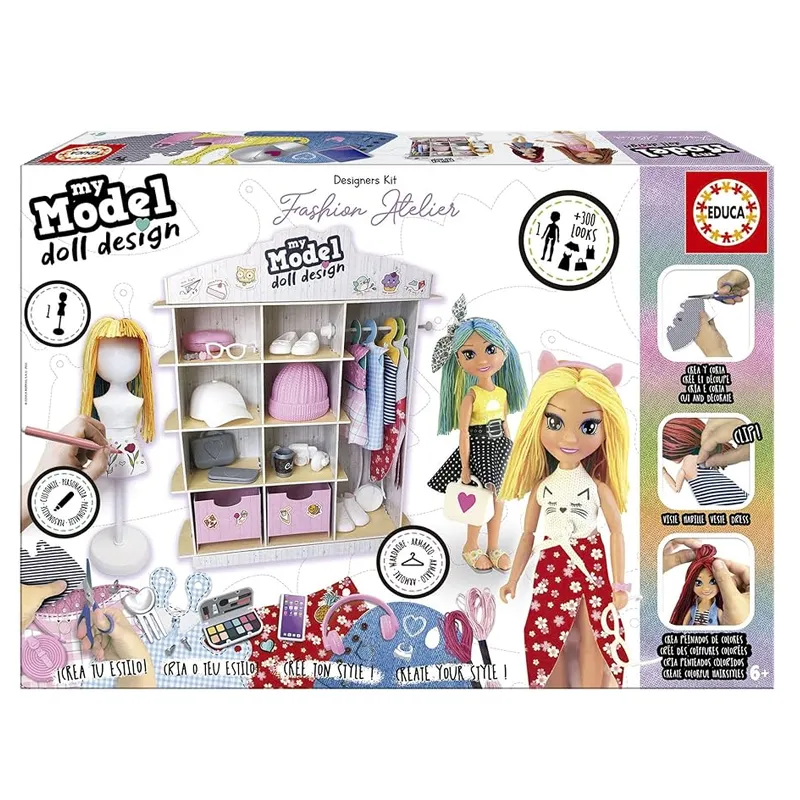 JUEGO MODEL DOLL DESIGN — Educa Borras