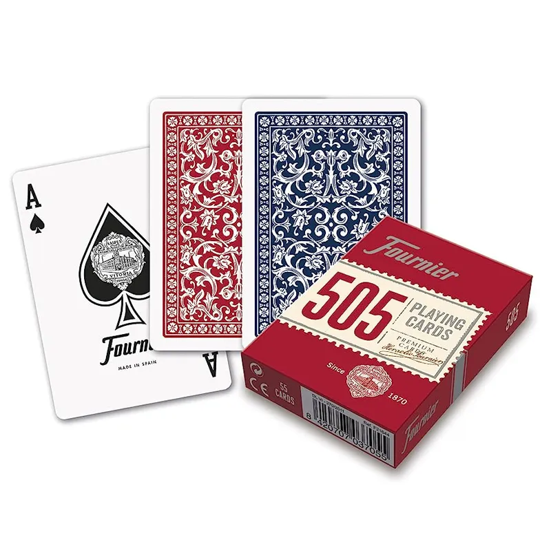 NAIPE INGLES POKER ESTUCHE CARTON — Fournier