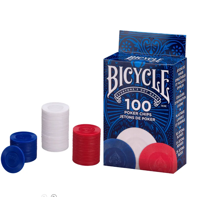 SET 100 FICHAS POKER BICYCLE — Bicycle