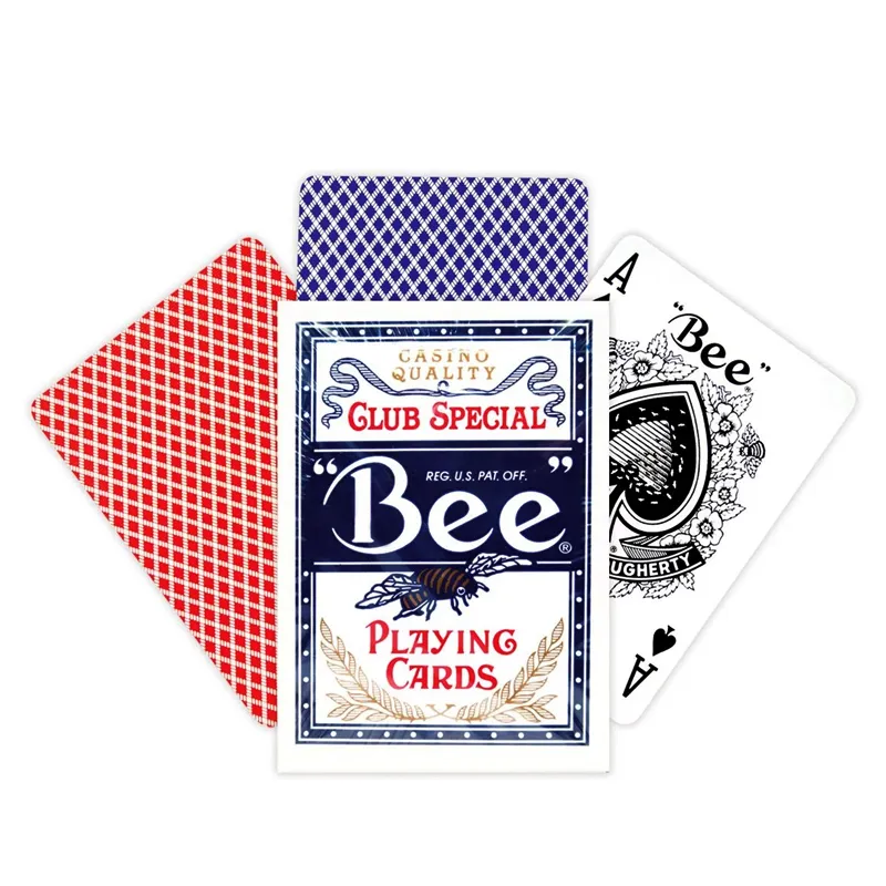 NAIPE POKER BEE INDICE JUMBO — Fournier