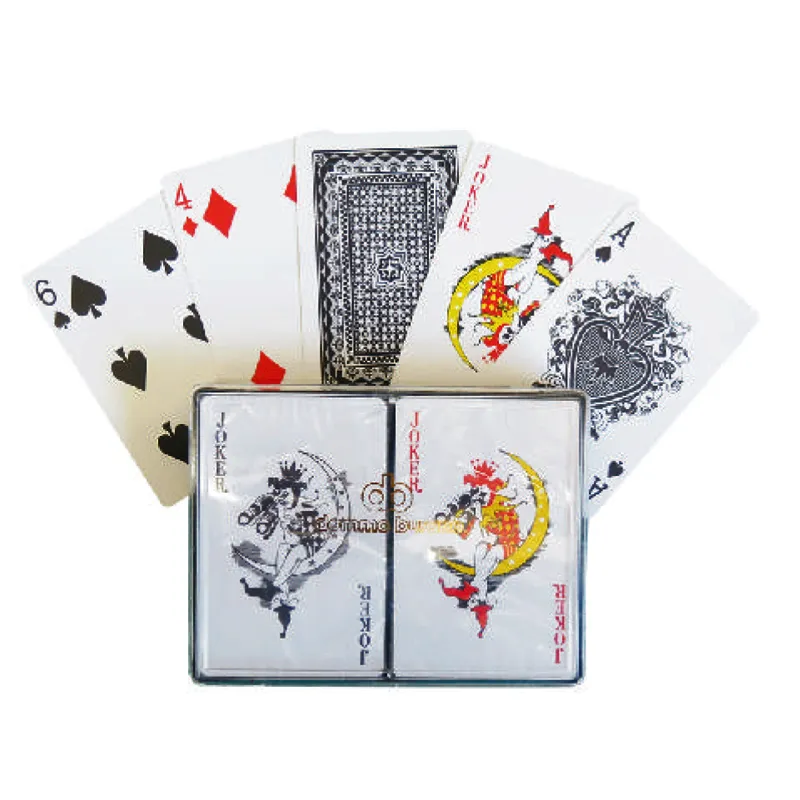 NAIPE INGLES DOMO BURANO 2 MAZOS 54 CARTAS — Hand