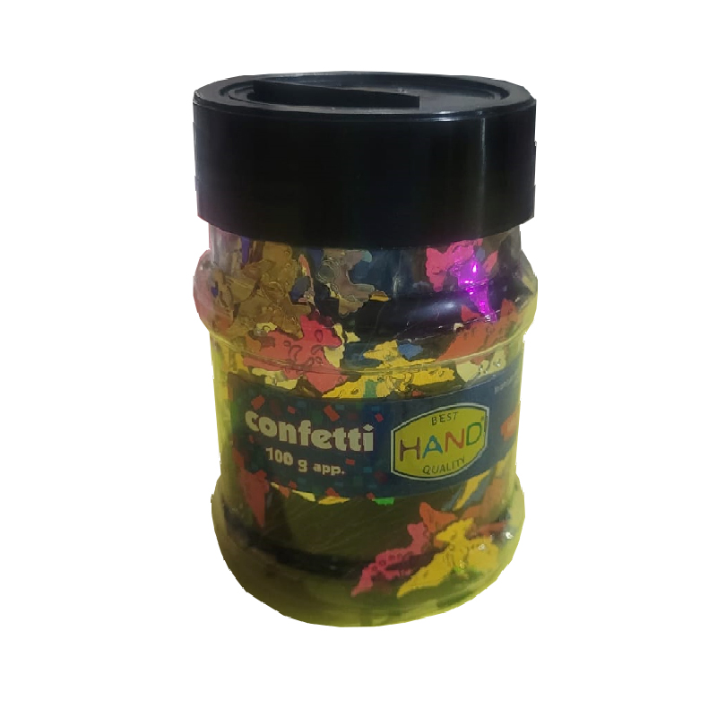 CONFETI Y FORMAS HAND AGUILA 100G — Hand